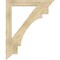 Ekena Millwork Merced Traditional Rough Sawn Bracket, Douglas Fir, 4"W x 34"D x 42"H BKT04X34X42MRC01RDF - alternate 3